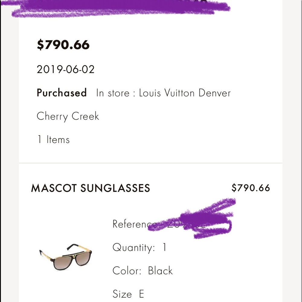 Sold—Louis Vuitton logo sunglasses - Picture 13 of 13